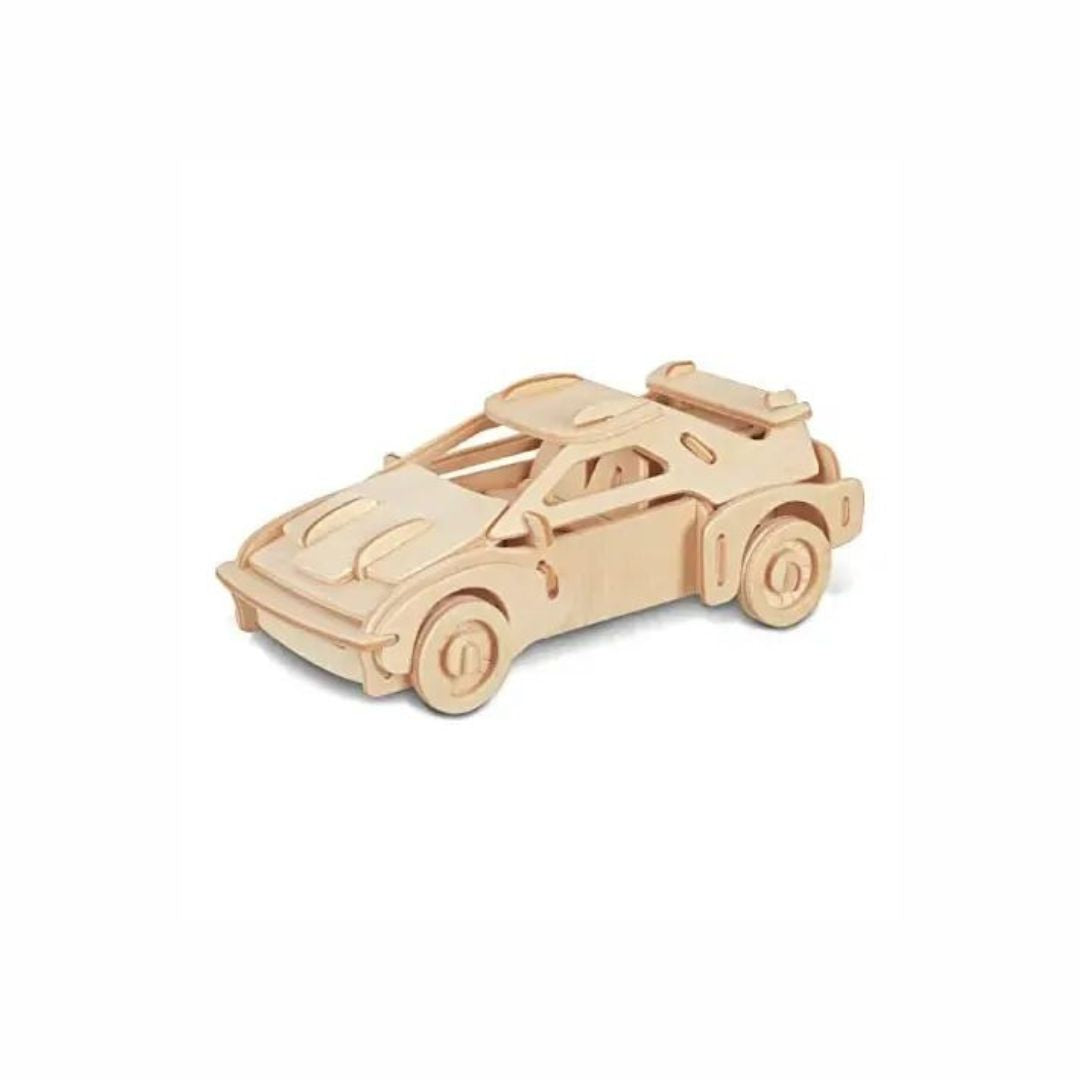 Set De Construccion De Coches De Madera