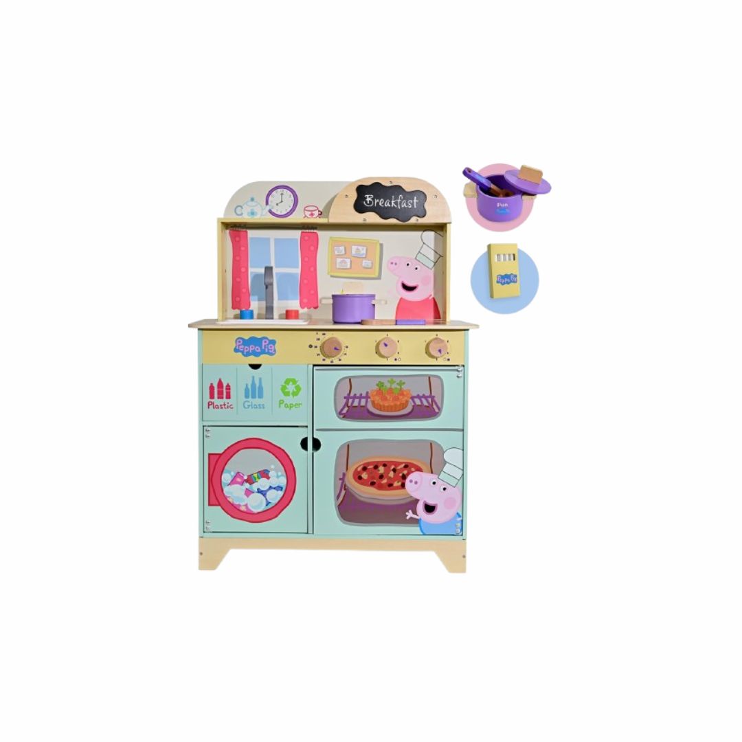 Cocina de madera de Peppa pig