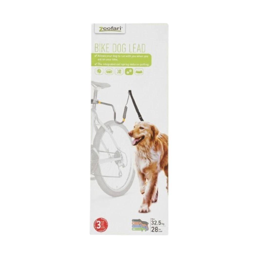 Correa para perro para pasear en bicicleta