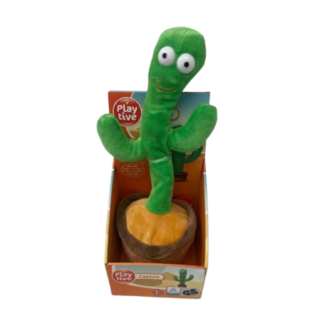Peluche interactivo de cactus