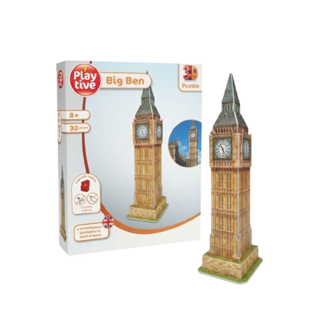 Puzzle 3D del Big Ben