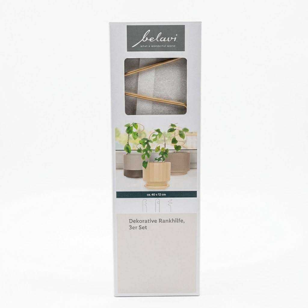 Set de 3 soportes metalicos