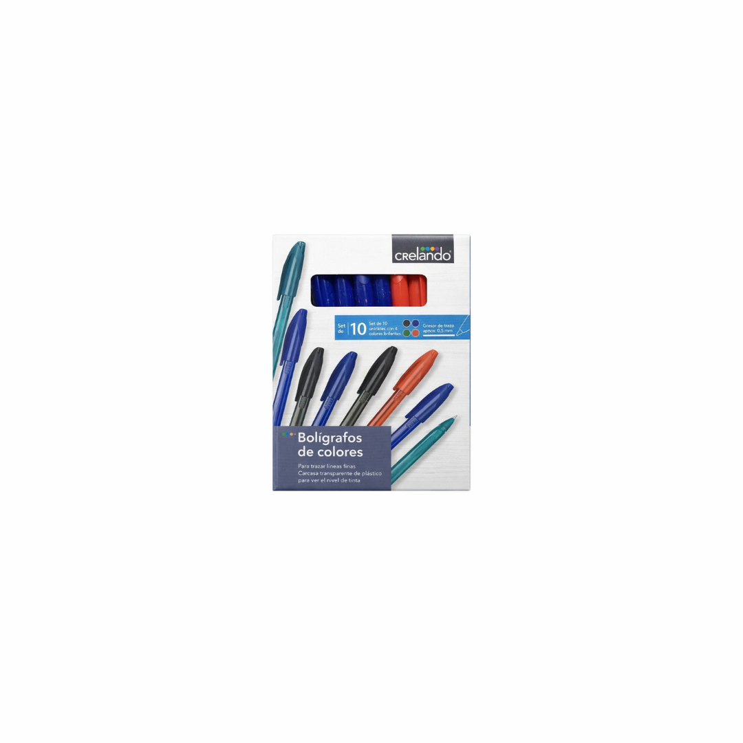 Set de Boligrafos de Colores