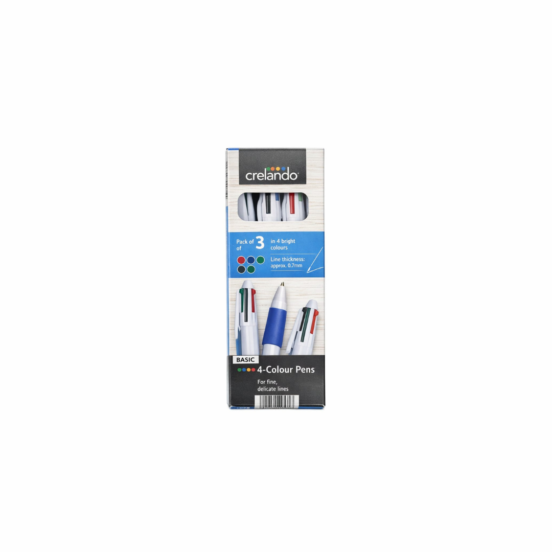 Set de Boligrafos de 4 Colores
