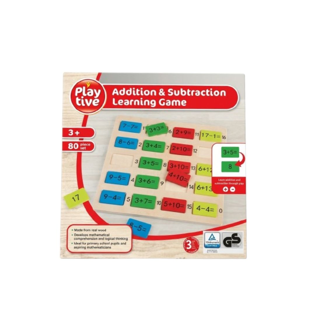 Juego educativo de madera