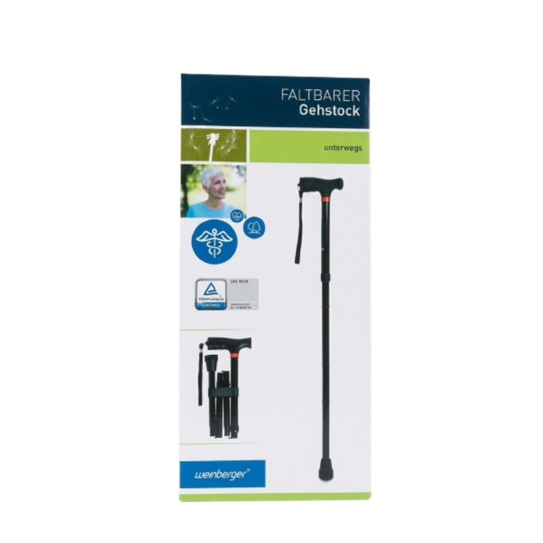 Baston plegable con asistencia para la movilidad