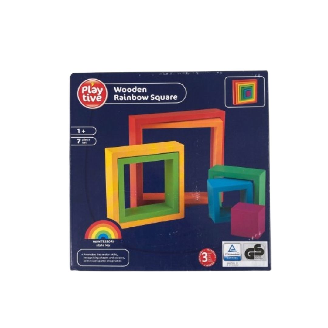 Juguete educativo de madera
