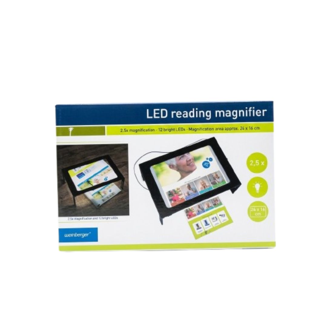 Lupa de lectura LED