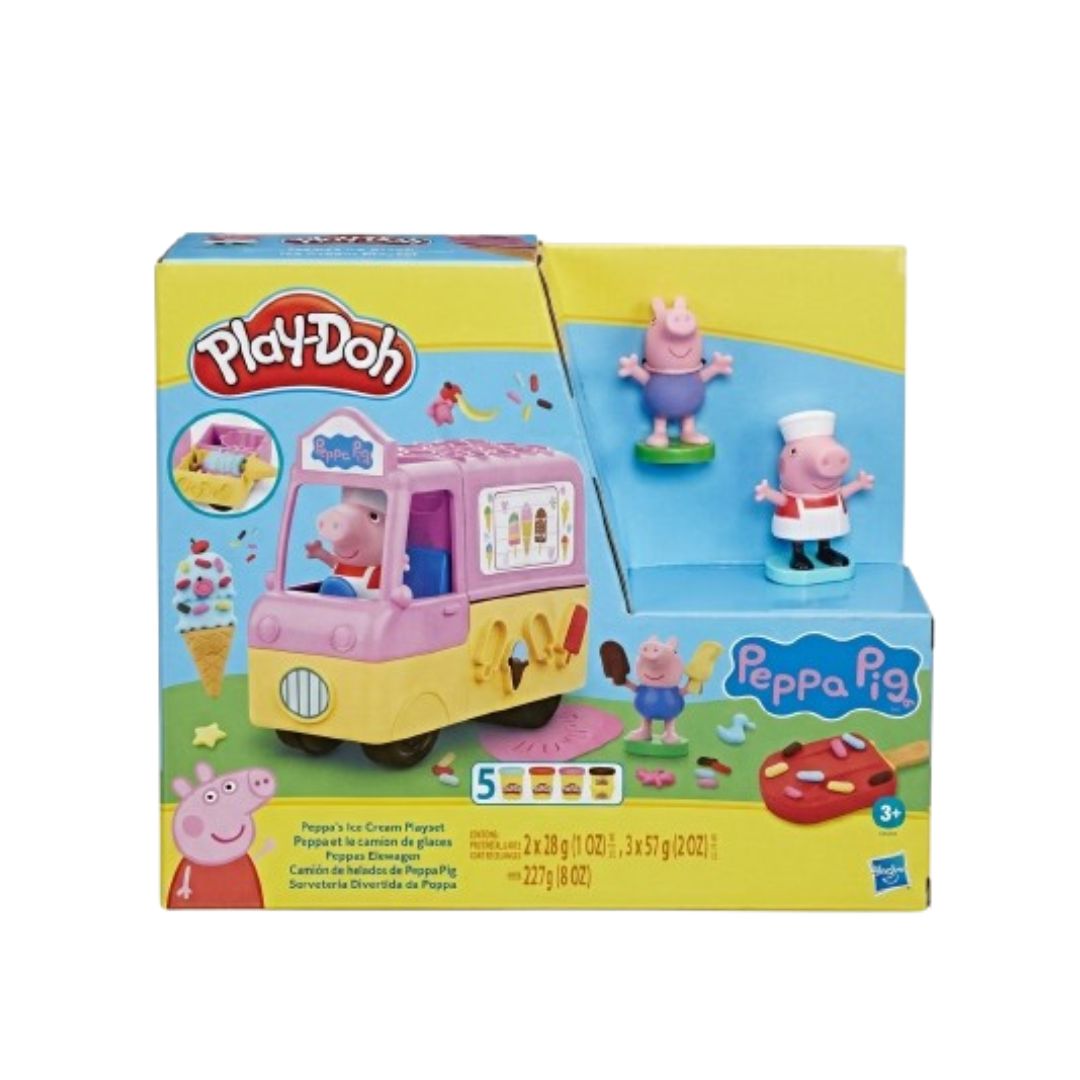 Camion de helado de juguete de peppa pig