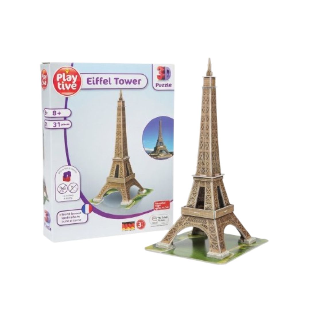 Puzzle 3D de la Torre Eiffel