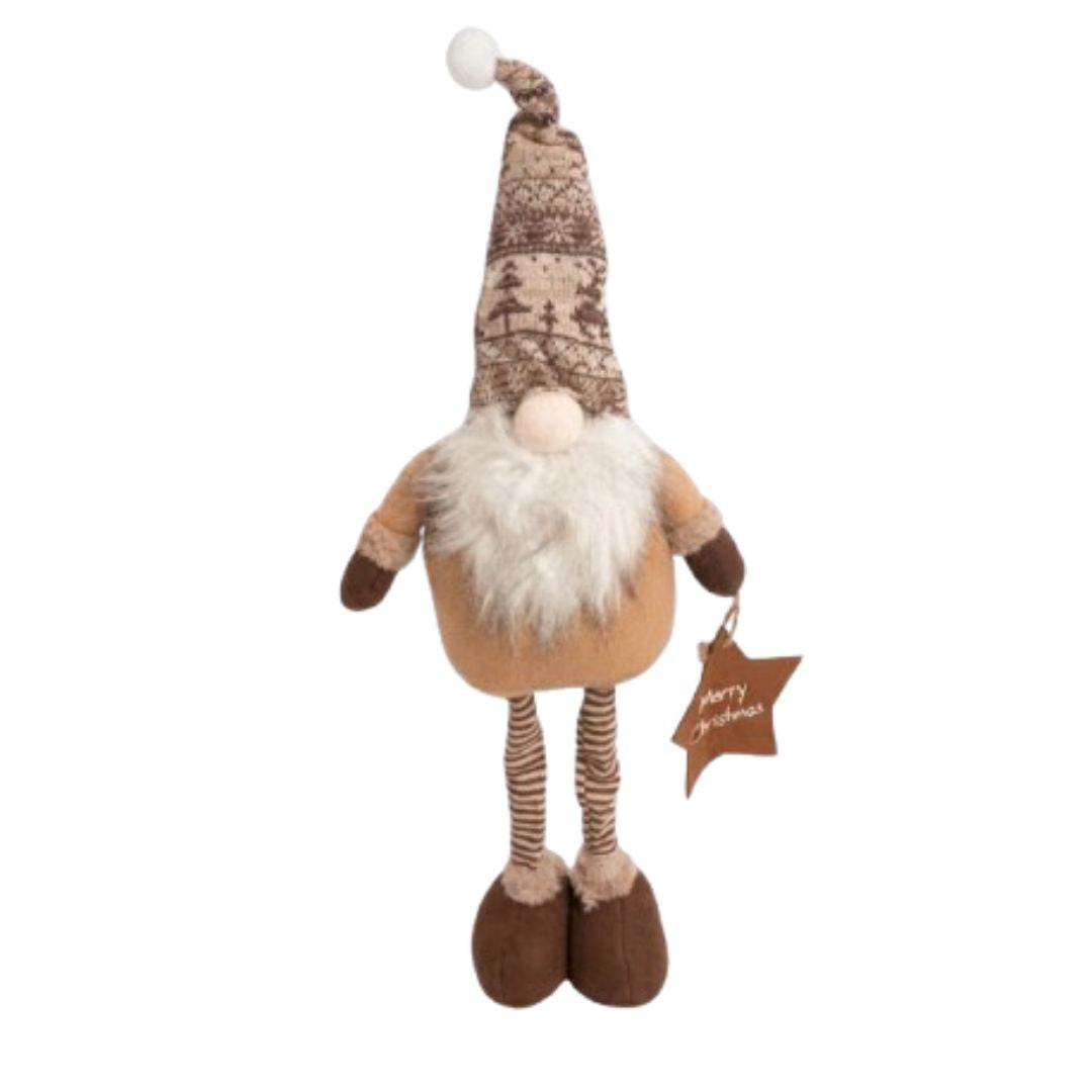 Muñeco decorativo gnomo patas largas