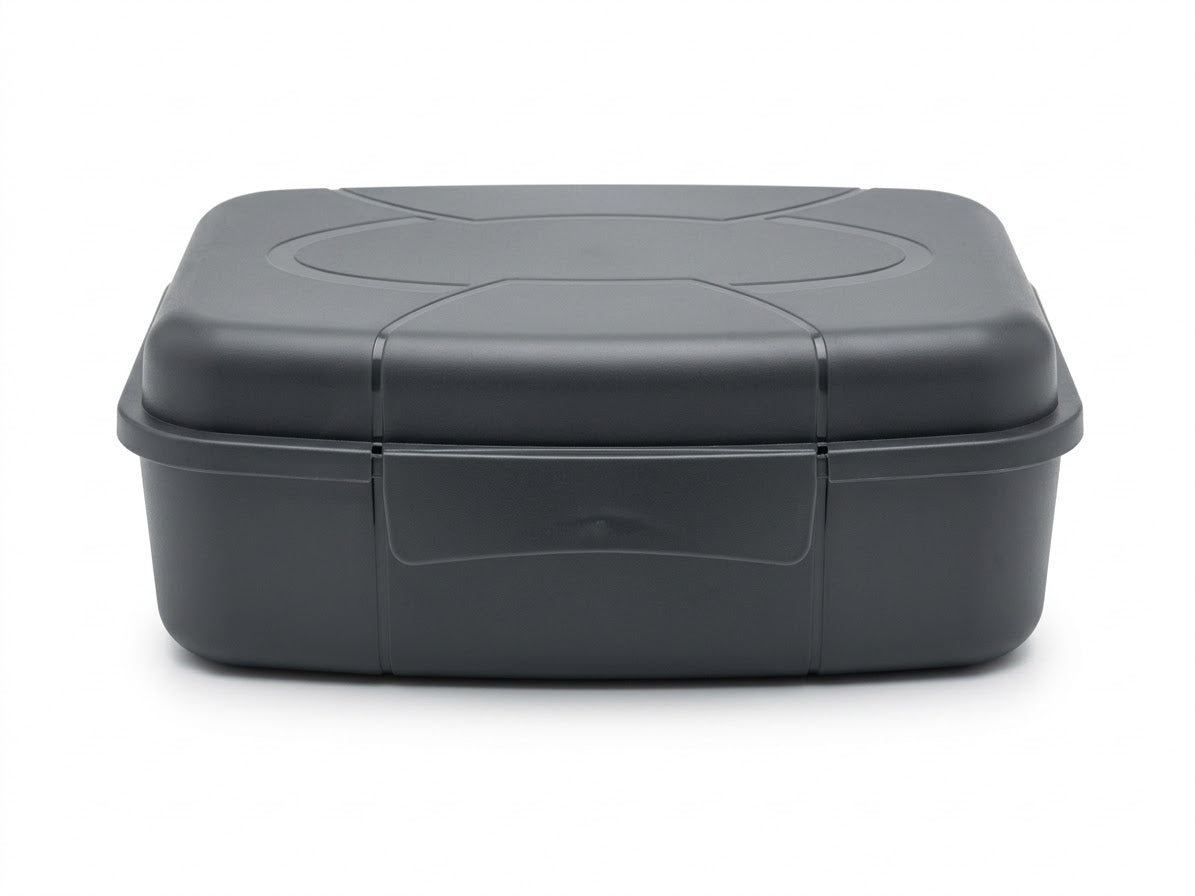 Lonchera tipo bento de plastico