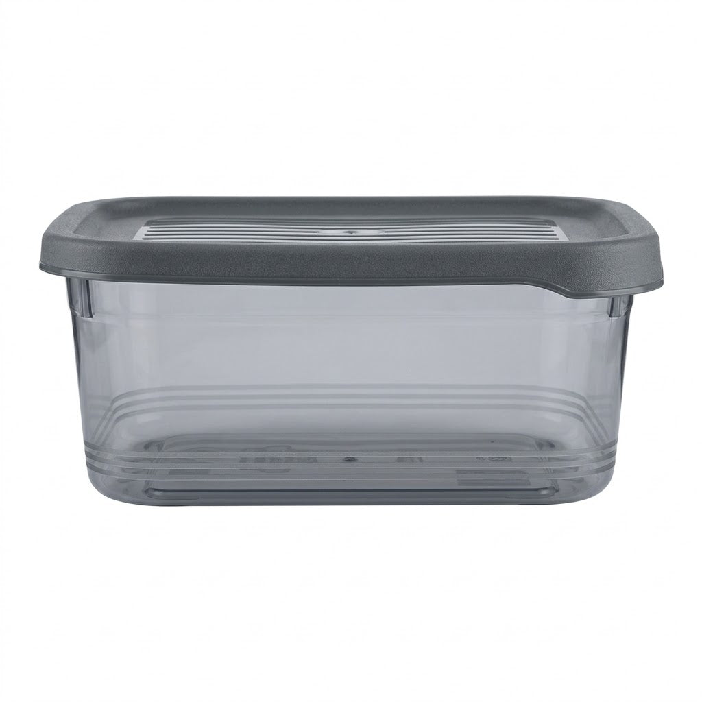 Contenedor para alimentos rectangular